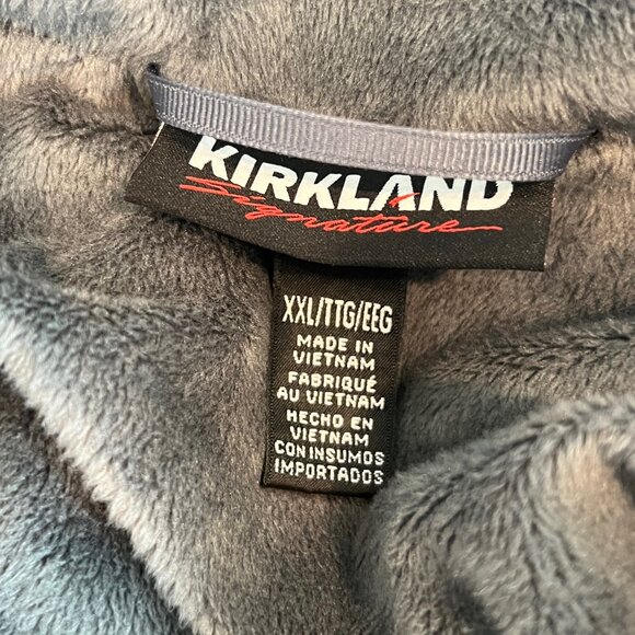 Kirkland Signature Women Size XXL Gray Softshell Wind Resistant Jacket - Picture 3 of 7